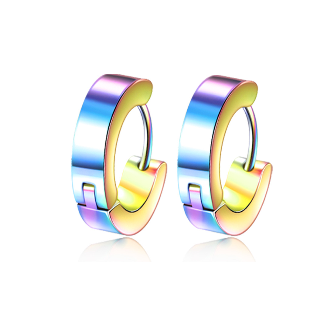 Minimalist Stainless Steel Earrings — photo 8