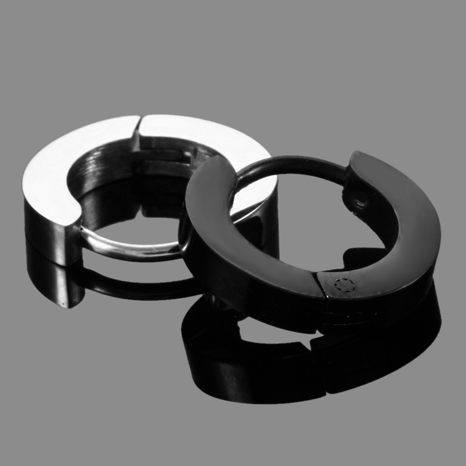 Minimalist Stainless Steel Earrings — photo 9