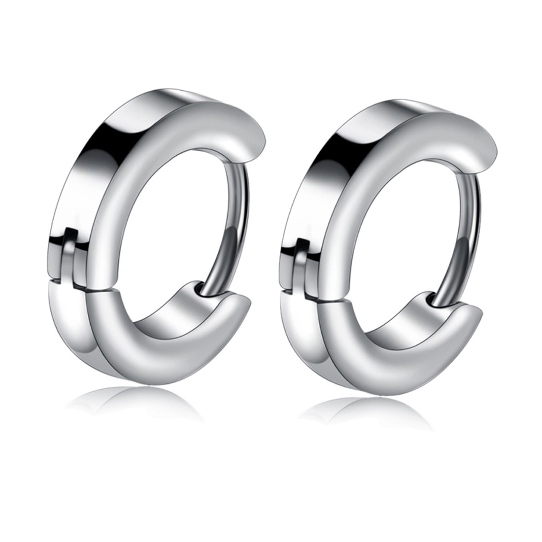 Minimalist Stainless Steel Earrings — photo 10