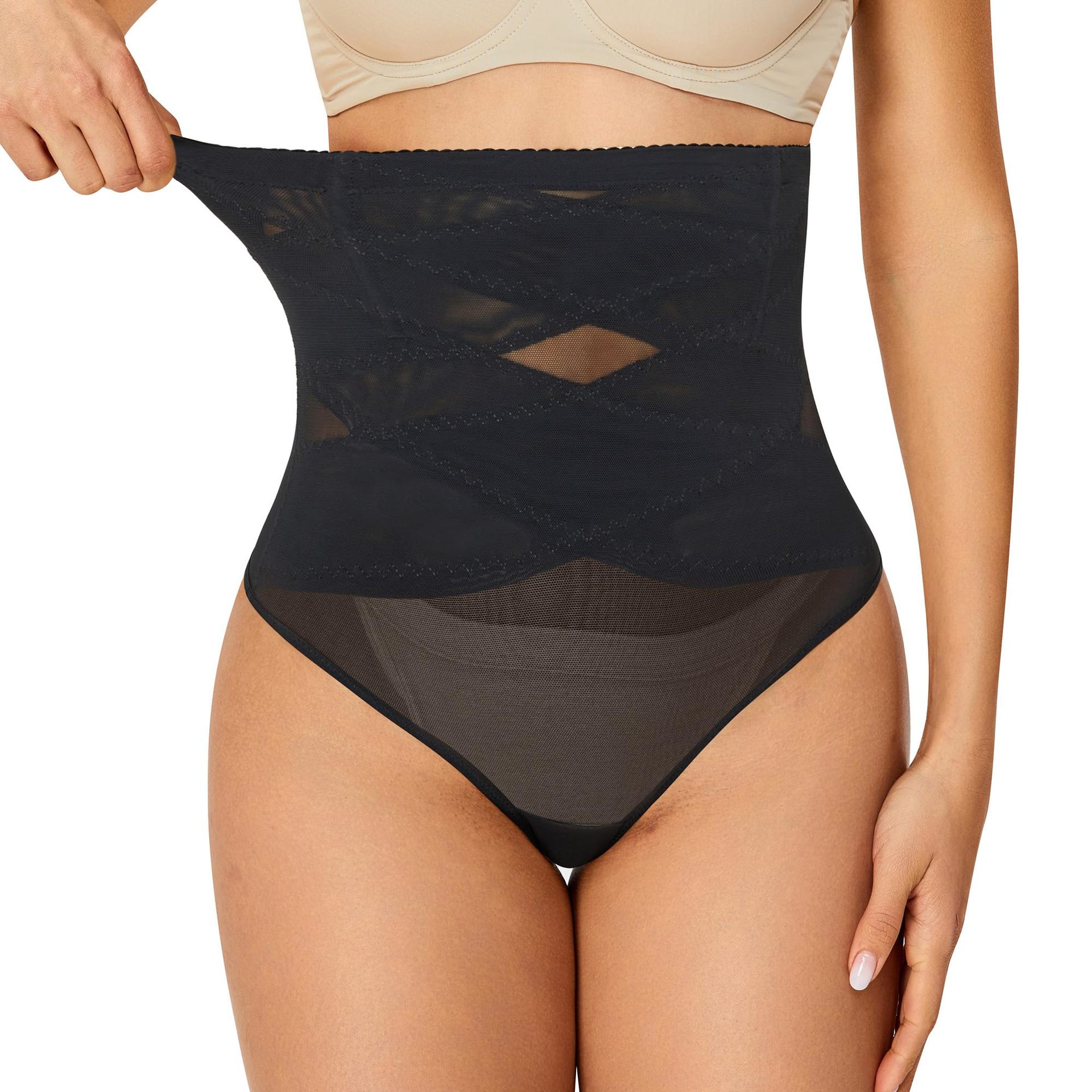 High-Waisted Shaping Thong — photo 6