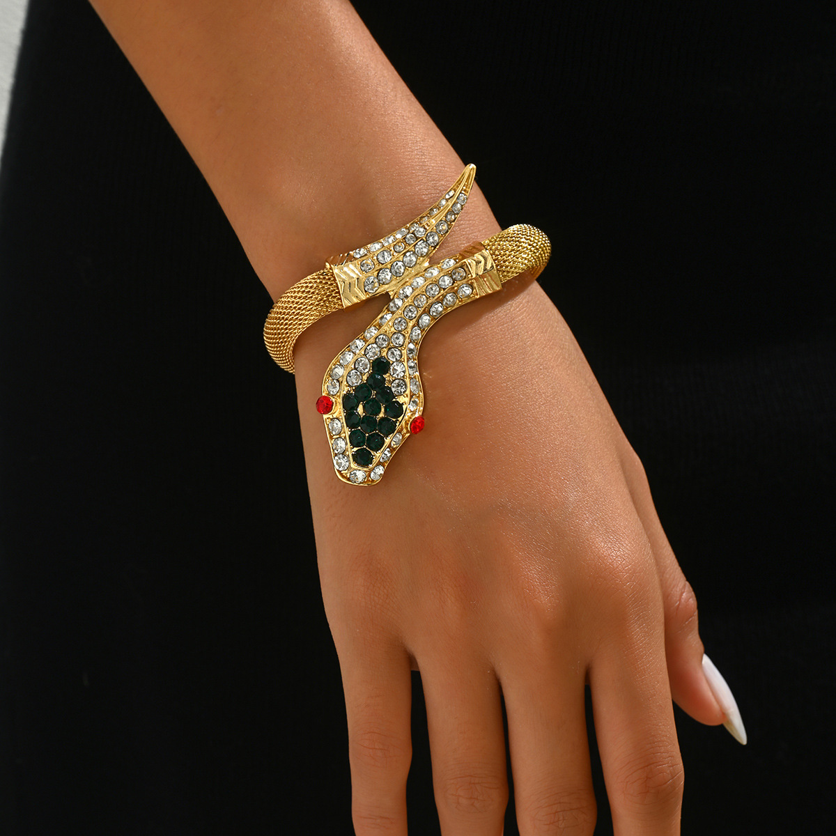 Paved Diamond Serpentine Bracelet — photo 5
