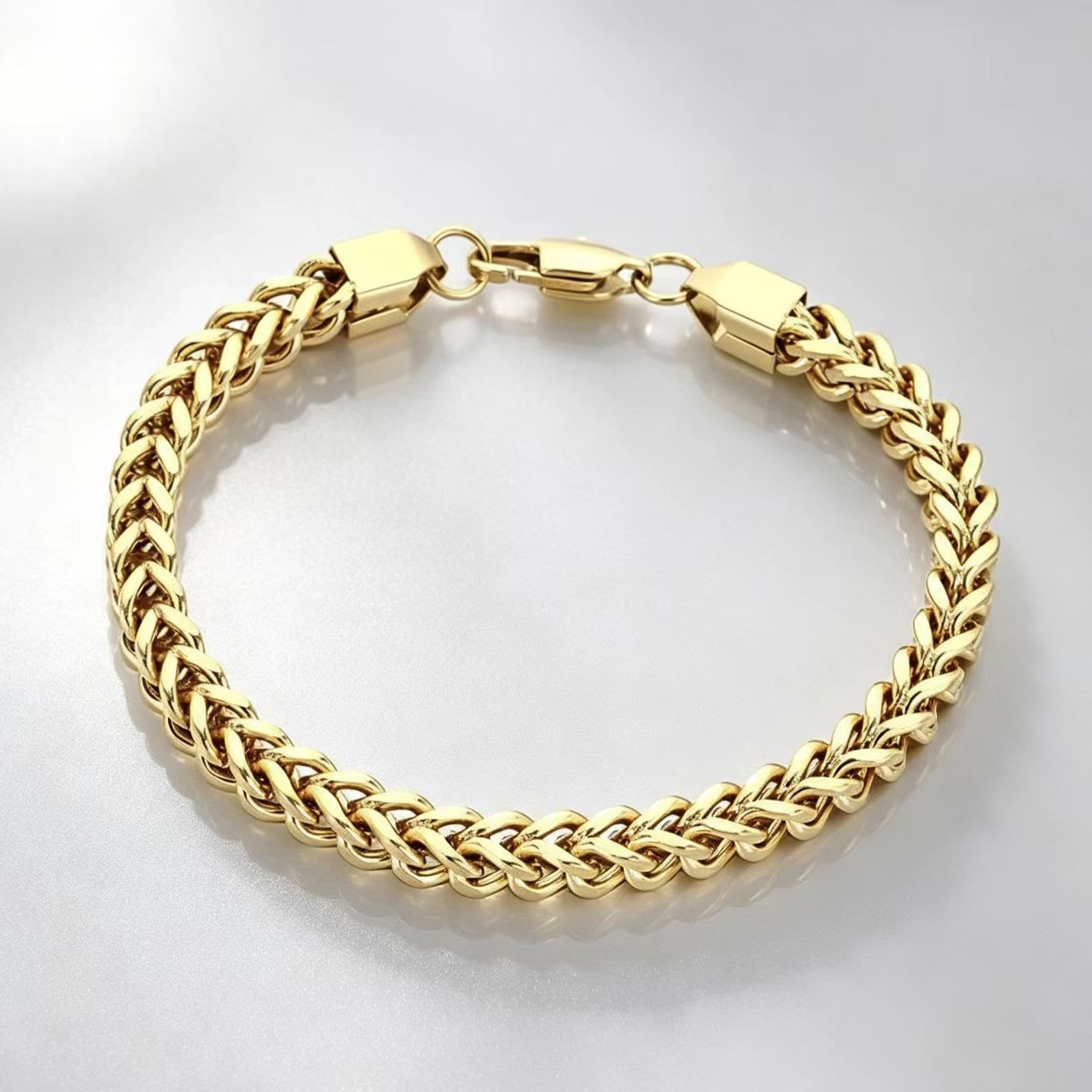 Stainless Steel Link Bracelet — photo 6