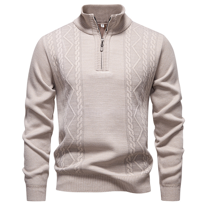 Half-Zip Knit Pullover — photo 7