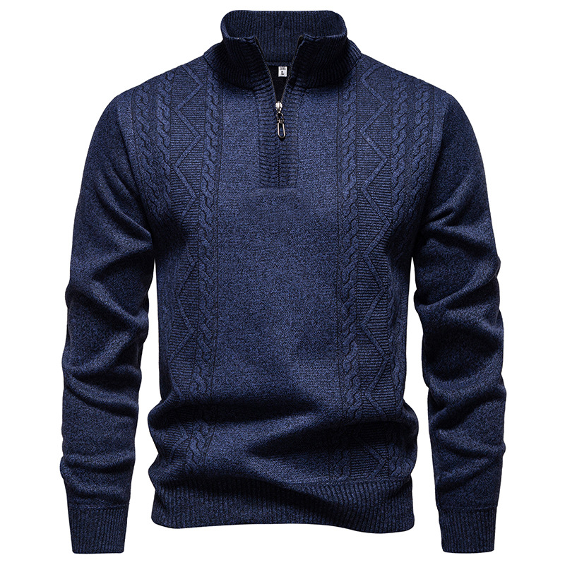 Half-Zip Knit Pullover — photo 11
