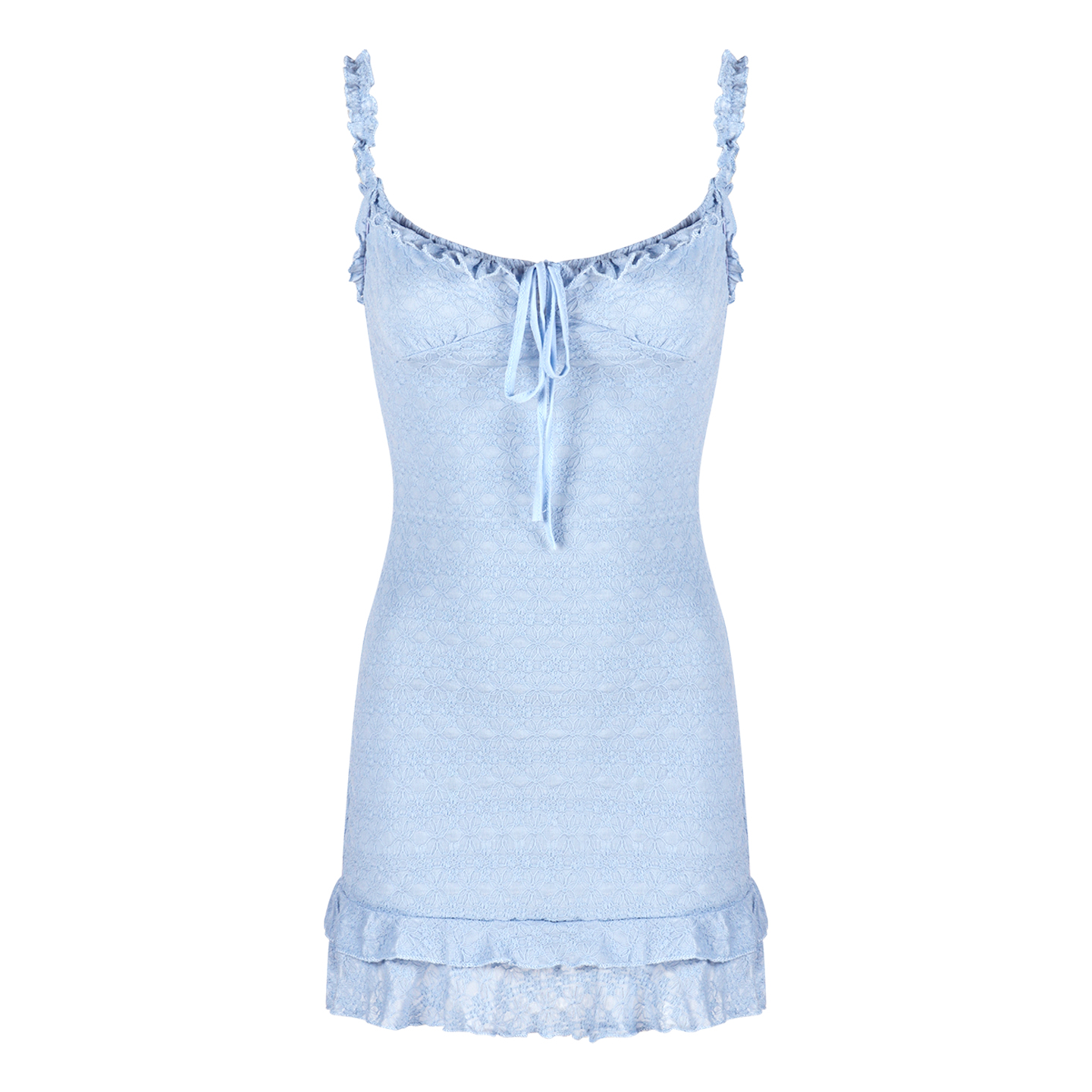 Girls' Blue Strappy Dress In Spice Girl Style — photo 6