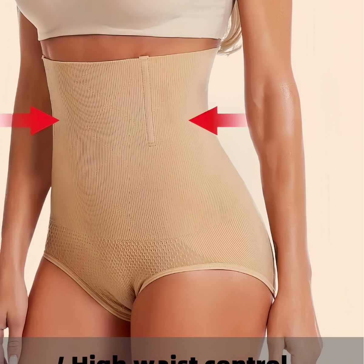 High-waisted Seamless Postpartum Belly-control Underwear — photo 3