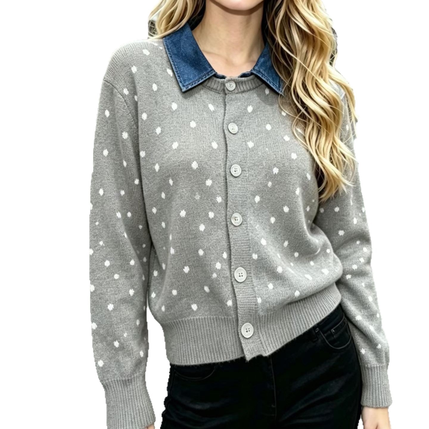 Designer Sweater Autumnwinter Coat Womens Trendy Export Quality — photo 9