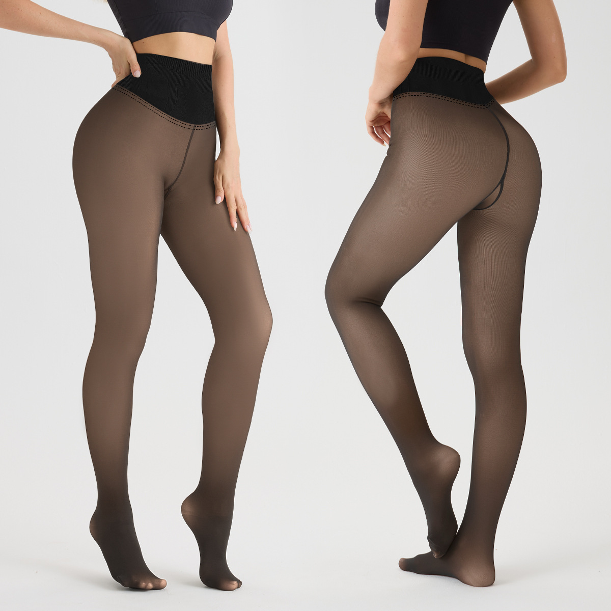 Womens Tummy-control Butt-lifting Pantyhose — photo 6
