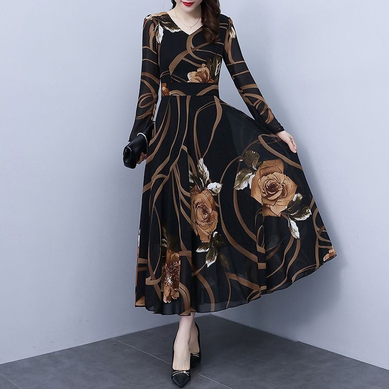 Womens Fashionable Plus-Size Dress With Pockets — photo 4