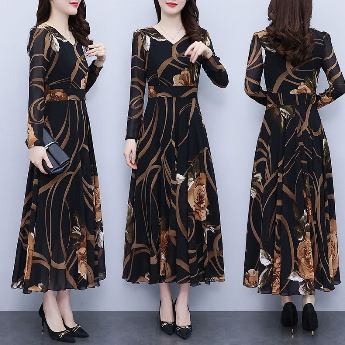 Womens Fashionable Plus-Size Dress With Pockets — photo 6