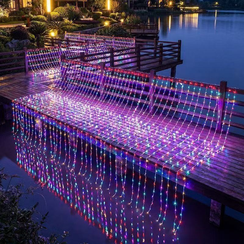 LED String Lights, Background Festive Decoration Lights — photo 5