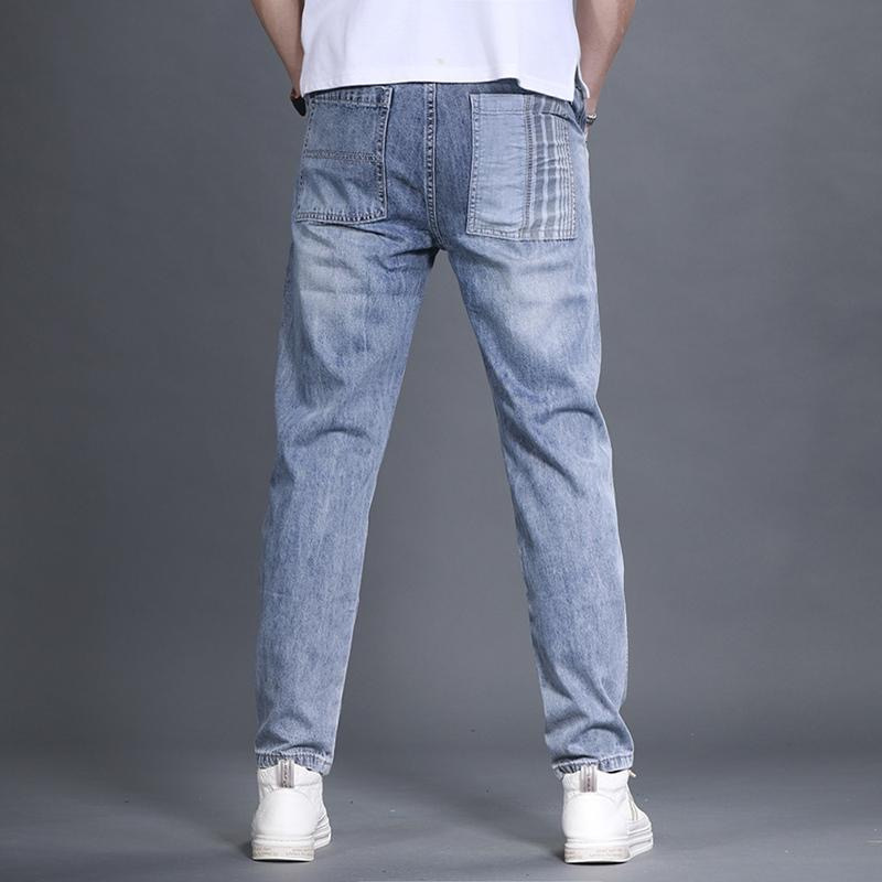 Youthful Trendy Jeans Fashionable Loose-fit Straight-leg Trousers — photo 7
