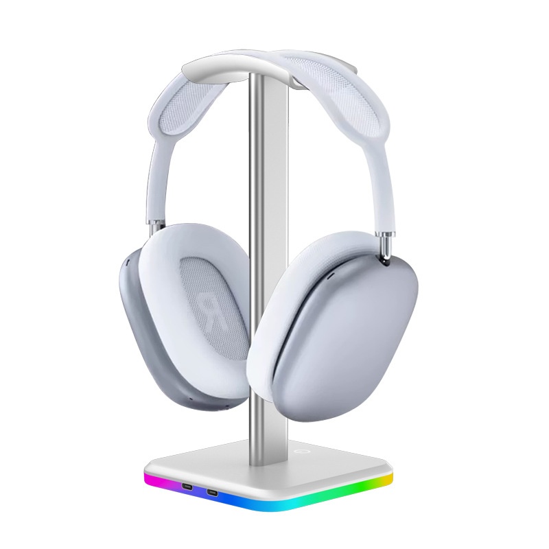 RGB Touch Headphone Stand Desktop Aluminum — photo 5