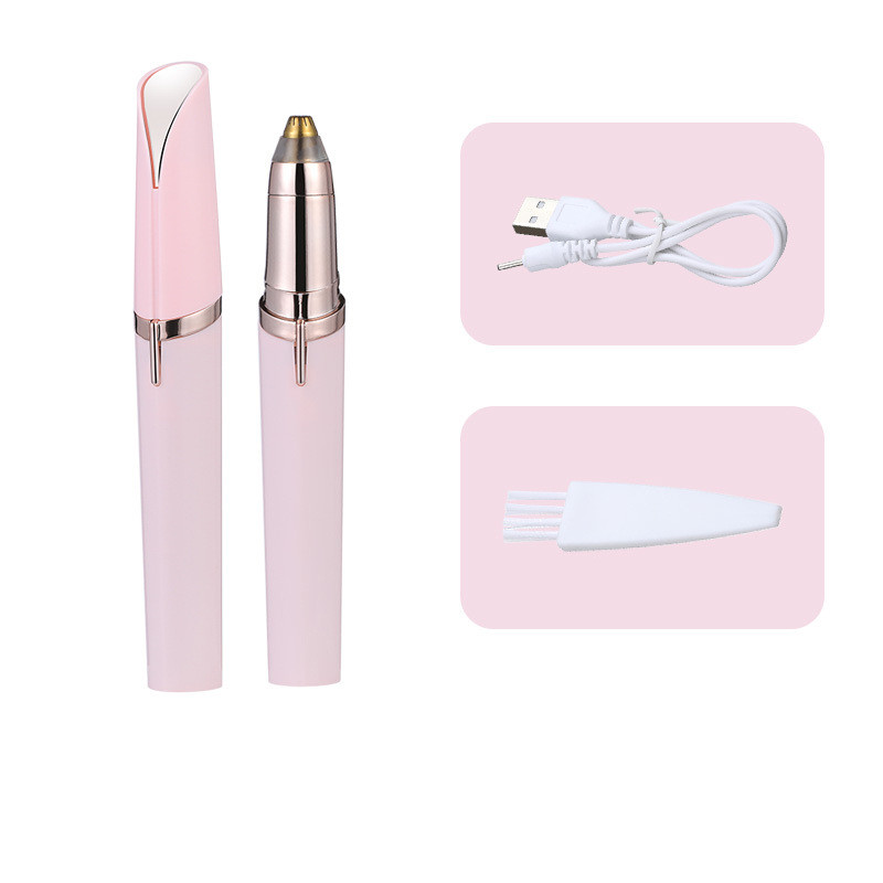 Eyebrow Epilator Maquiagem Profissional Completa Trymer Do Brwi Eye Brow Trimmer For Rasoir Visage Femme Make Up Eye Brow Shaper — photo 4