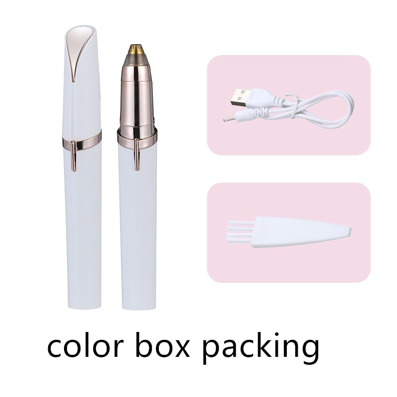 Eyebrow Epilator Maquiagem Profissional Completa Trymer Do Brwi Eye Brow Trimmer For Rasoir Visage Femme Make Up Eye Brow Shaper — photo 9