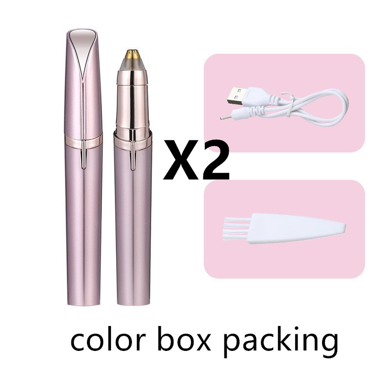 Eyebrow Epilator Maquiagem Profissional Completa Trymer Do Brwi Eye Brow Trimmer For Rasoir Visage Femme Make Up Eye Brow Shaper — photo 10