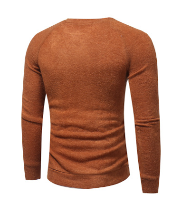 Men Button Splicing Sweater — photo 6