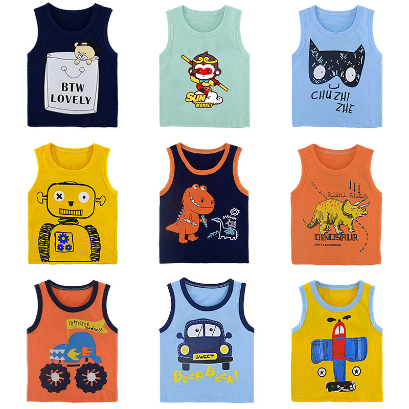 Children's cotton sleeveless vest — photo 3